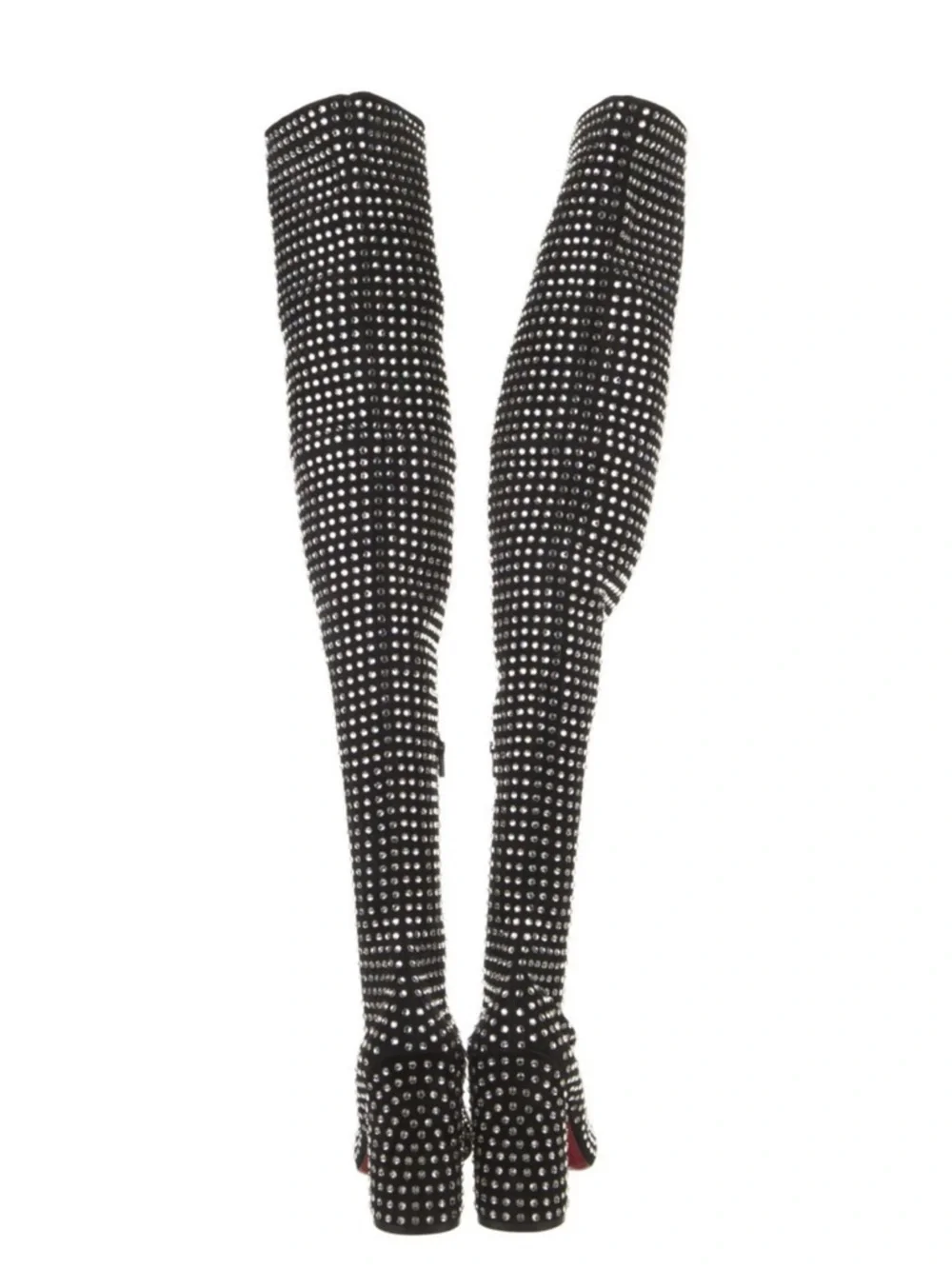 Christian Louboutin Studded Thigh high Boots